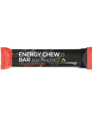 Energy Chew Bar Elektrolyt Jordbær Lime 30