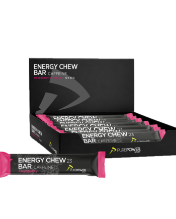 Energy Chew Bar Koffein Hindbær 12   30