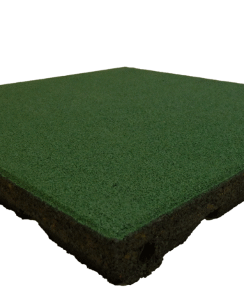Ergofloor Ergoplay Impact Gummifliser   Faldunderlag 500x500x90 Mm Grøn