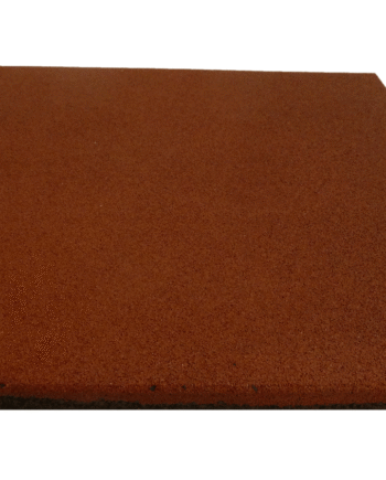 Ergofloor Ergotile Quad Gummifliser 1000x1000x15 Mm Rød  C1