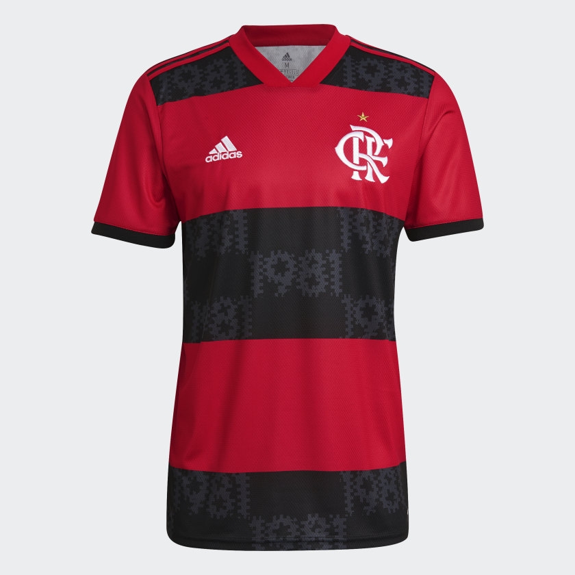 Flamengo Home Jersey 2021 Crf By Adidas-