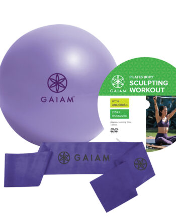 Gaiam Begynder Pilates Sæt    Dvd