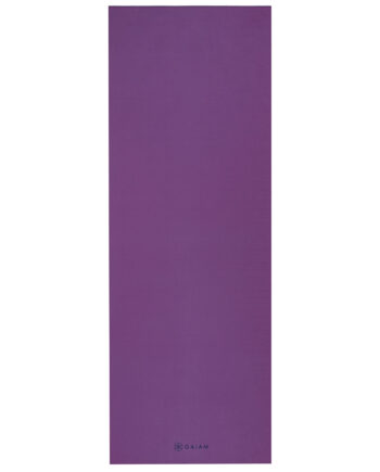 Gaiam No-slip Yoga Håndklæde Grape Blue