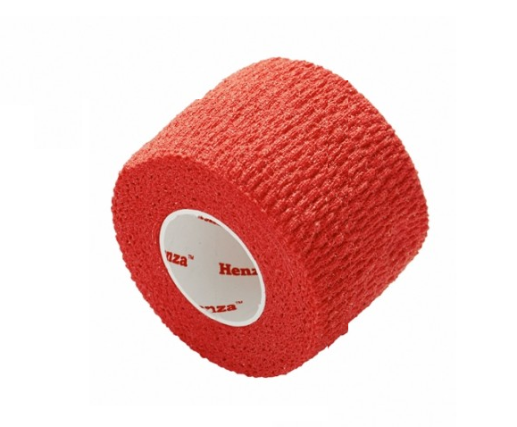 Henza Flexible Sports Bandage Rød Cm