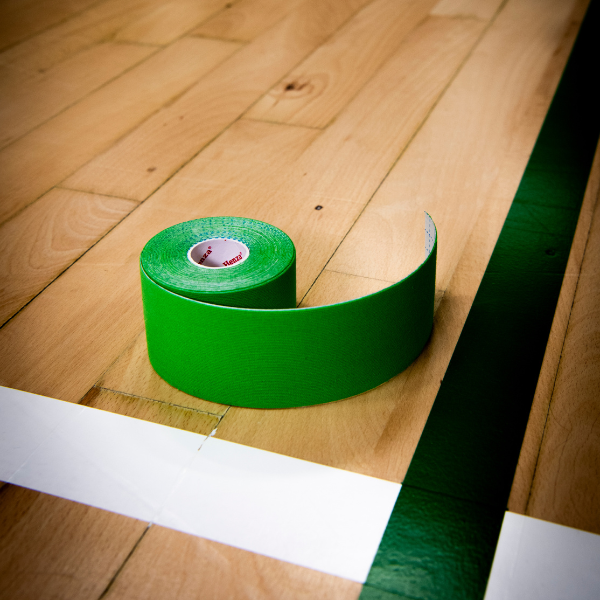Henza Kinesiologi Tape Grøn 5m 5cm