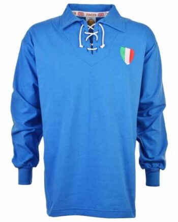 Italy 1940-1950s Retro Football Shirt-