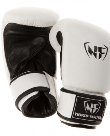 Nordic Fighter Bag Gloves Sandsækhandsker Hvid Læder Medium