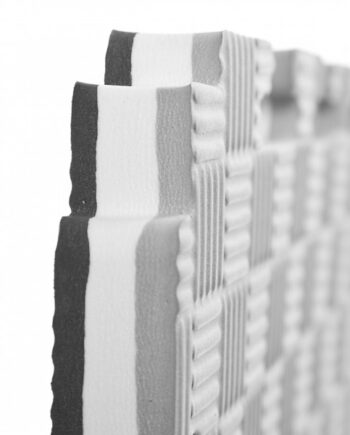 Nordic Fighter Floor Guards Sort Grå 25mm  Medium Bløde