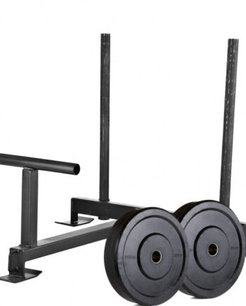 Nordic Fighter Metal Gymsled Crossfit Slæde  Inkl  10kg Bumper Vægt