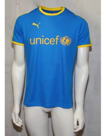 Puma Liga Jersey Blue  Sponsor Logo Unicef-