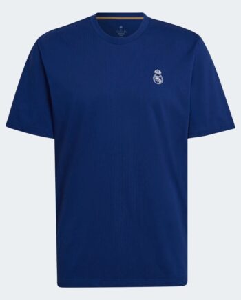 Real Madrid Leisure  -shirt Blue By Adidas-
