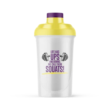 Shaker 600 Ml Purple Yellow