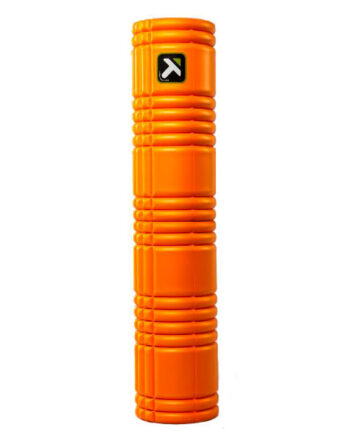 The Grid Foamroller  Orange 66   14 Cm