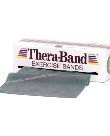 Thera-band Træningselastik Bånd Level   Hård Grøn   5m