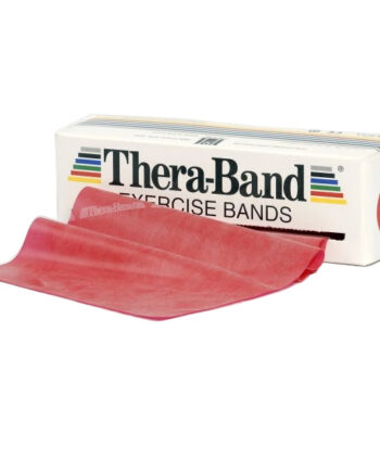 Thera-band Træningselastik Bånd Level   Medium Rød 45 5m