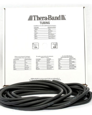 Thera-band Tubing Level   Speciel Hård Træningselastik Sort   5m