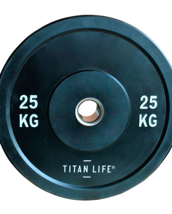 Titan Life Rubber Bumper Plate 25kg Vægtskive