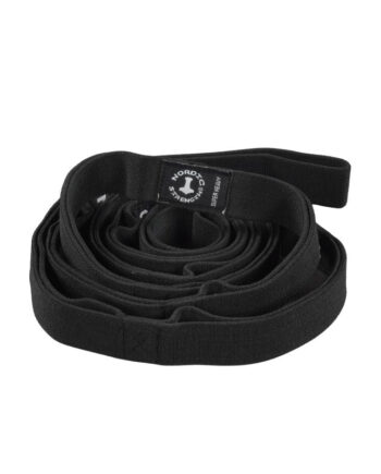 Yoga Stretch Band Ekstra Hård Sort