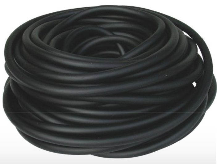 Aserve Latexfri Tubing Træningselastik  -heavy Sort   5m