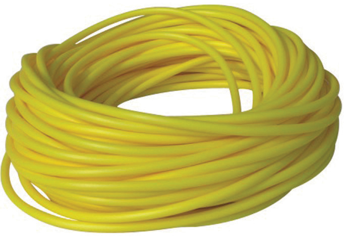 Aserve Latexfri Tubing Træningselastik  -light Gul 30m
