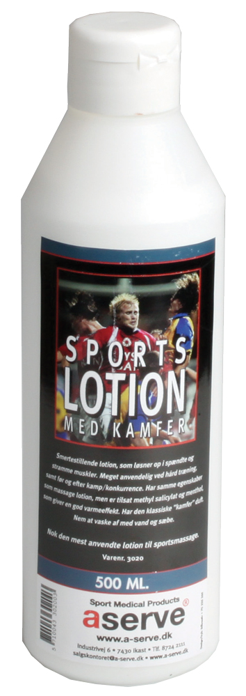 Aserve Sportslotion Med Kamfer  500ml