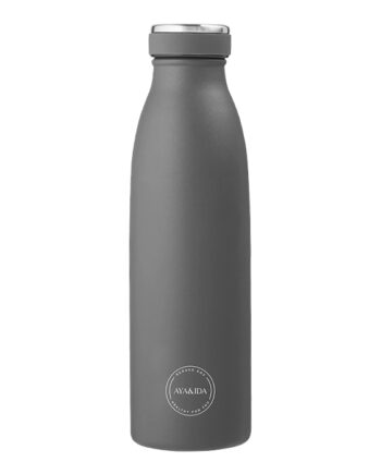 Aya Ida Drikkeflaske  500 Ml Dark Grey