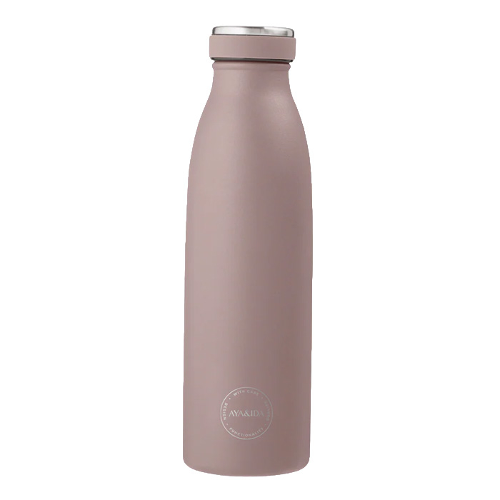 Aya Ida Drikkeflaske  500 Ml Dusty Rose