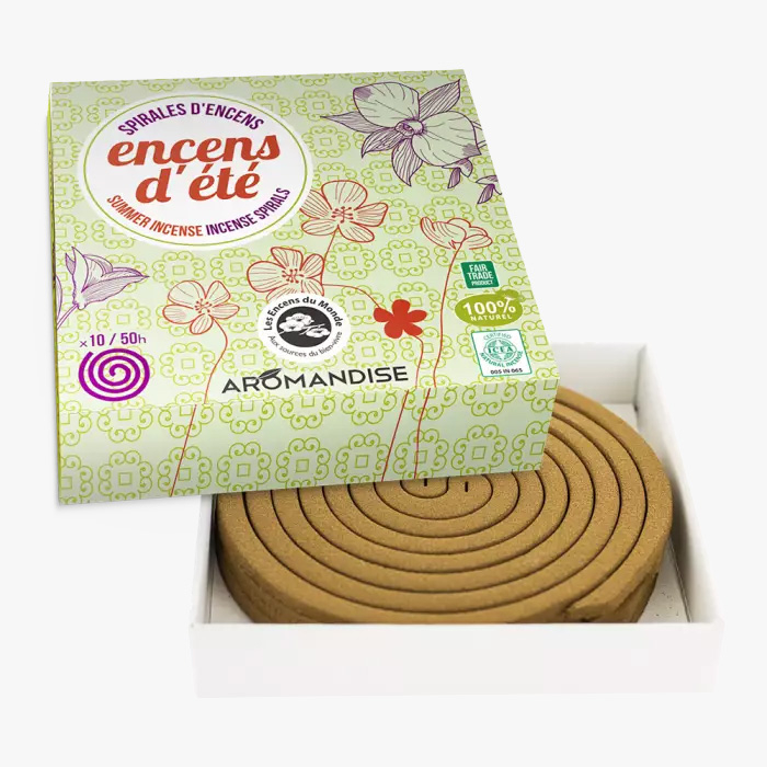 Ayurvedisk Myggespiral  Røgelse