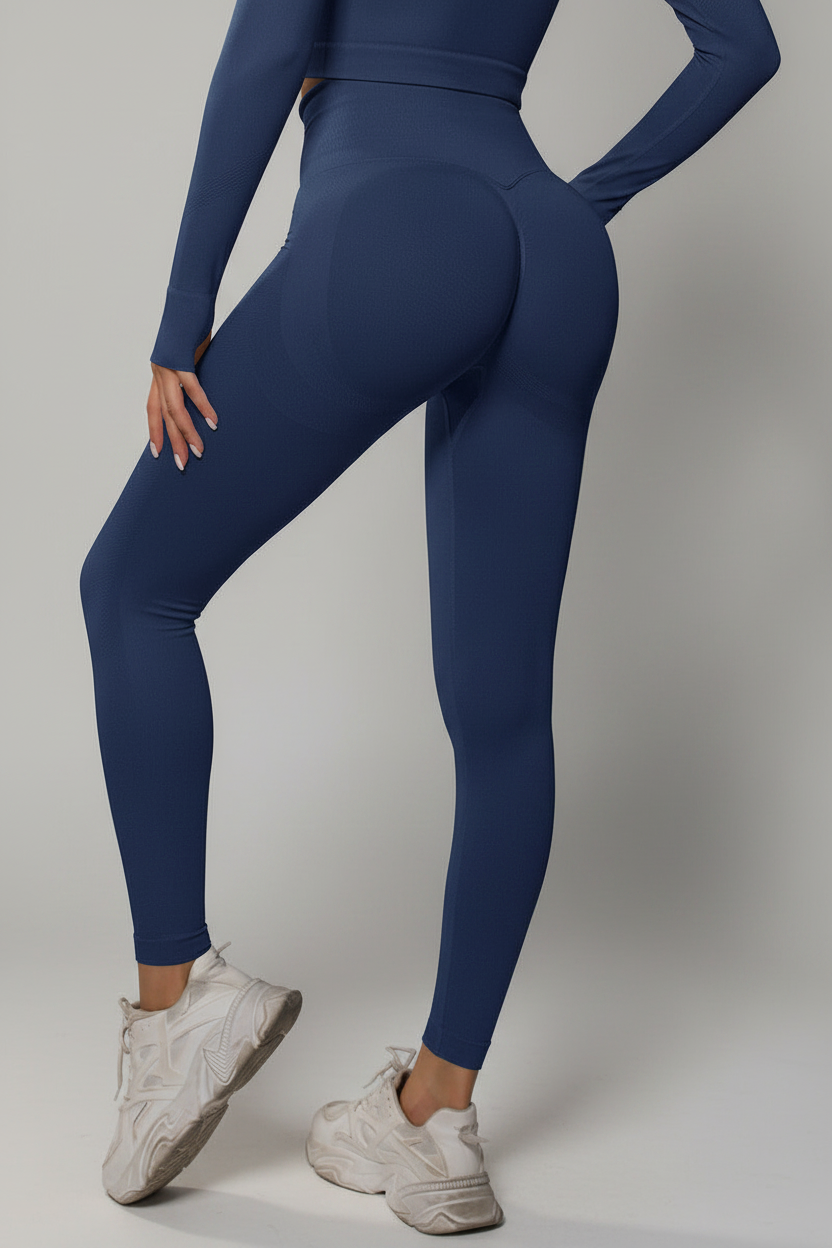 Bodycurve Scrunch Tights   Darkblue Small   Darkblue