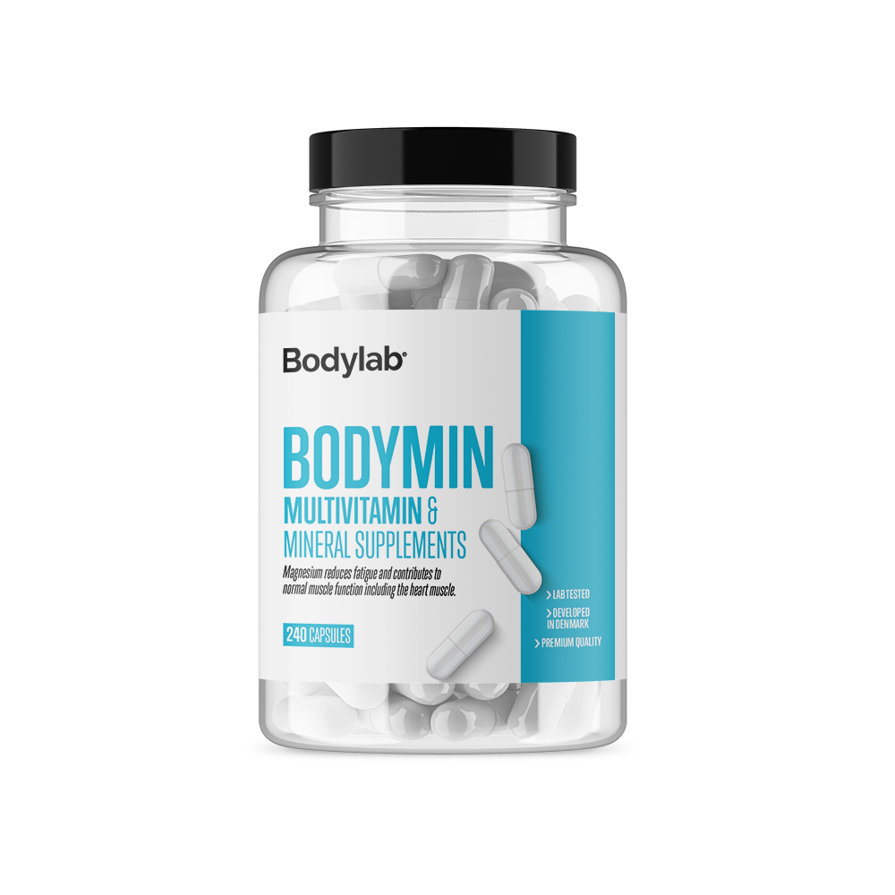 Bodylab Bodymin Vitamin-   Mineraltilskud  240 Piller