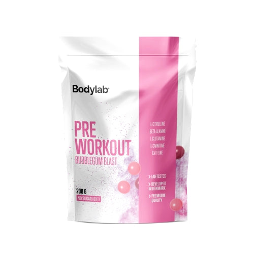Bodylab Preworkout 200   Bubblegum Blast