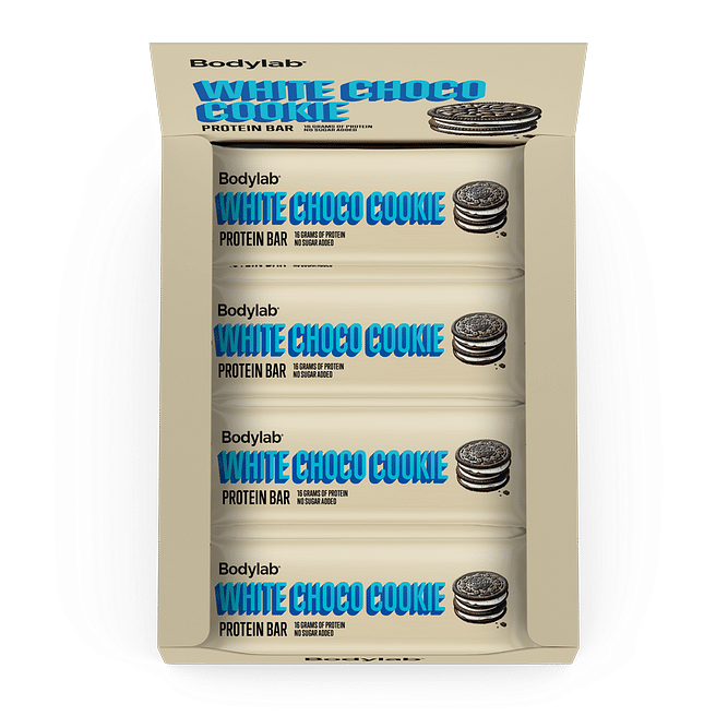Bodylab Protein Bar  12   55    White Choco Cookie