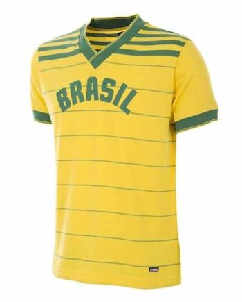 Brazil 1984 Retro Football Shirt   In Stock -