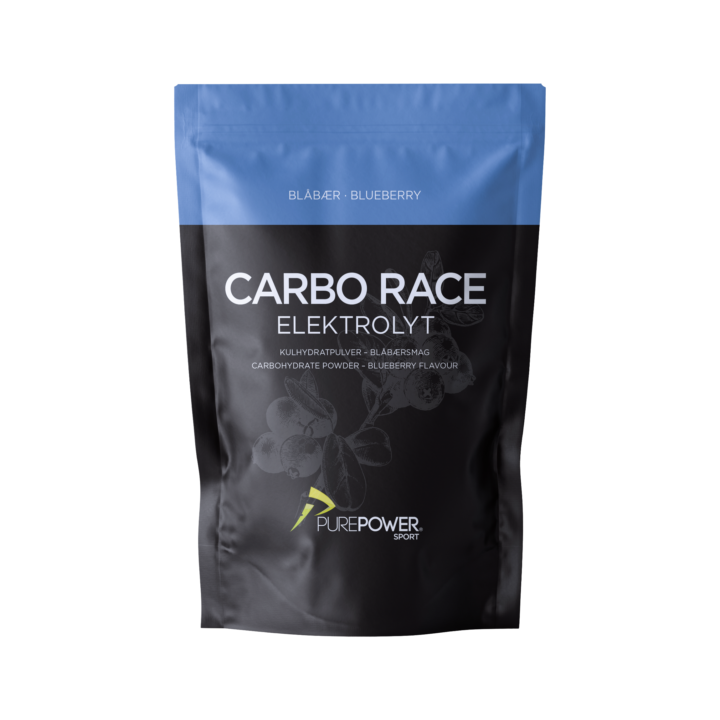 Carbo Race Elektrolyt Blåbær   Kg