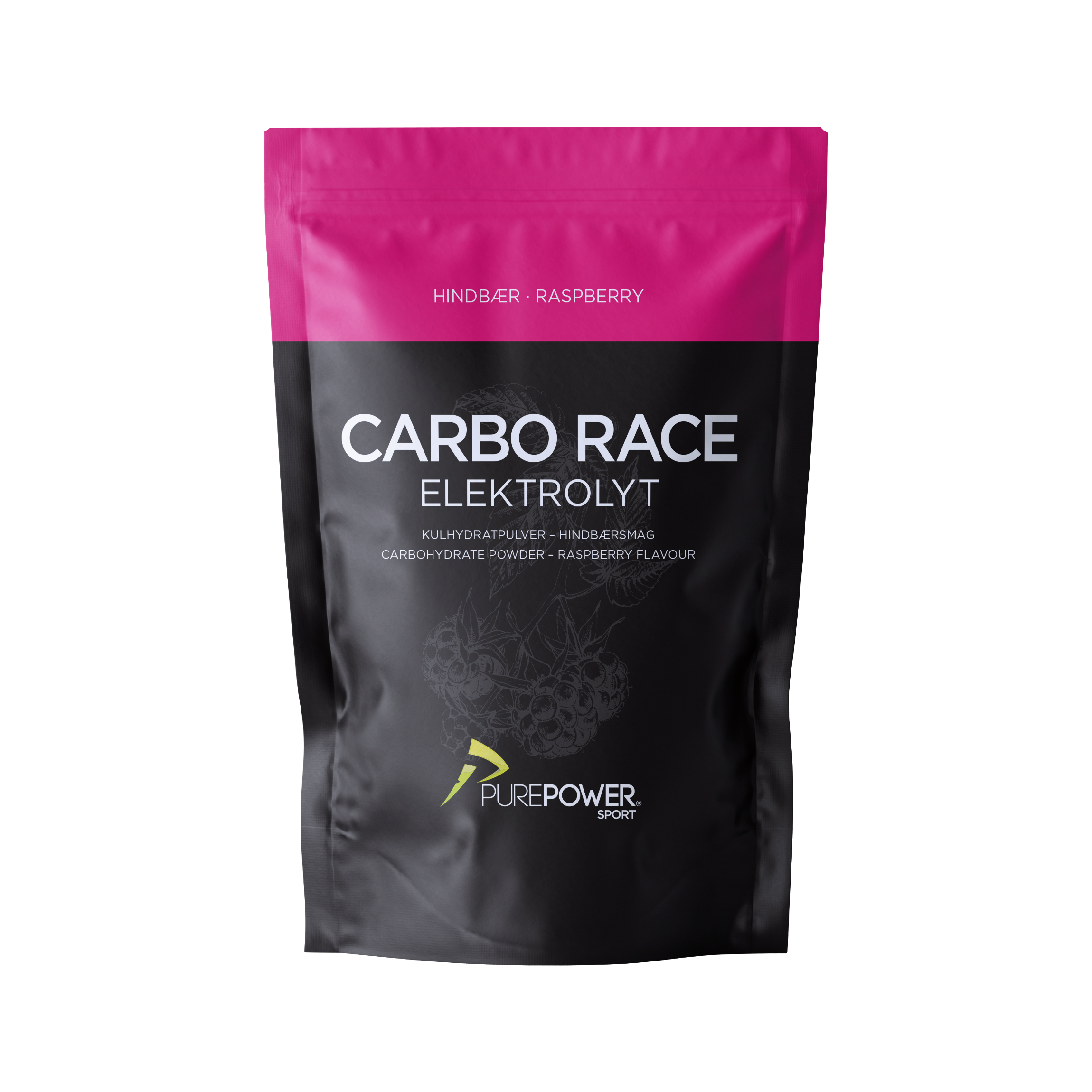 Carbo Race Elektrolyt Hindbær   Kg