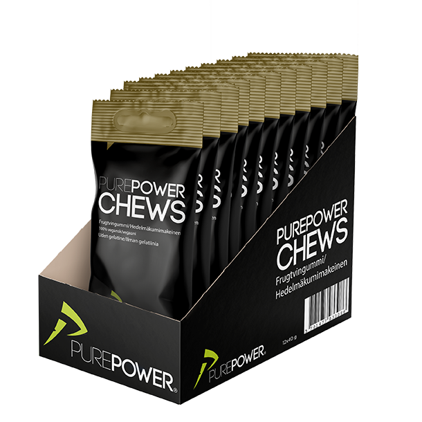 Purepower Chews Frugtmix 12x40