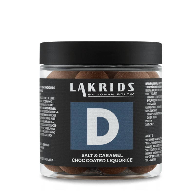 Lakrids Med Hvid Chok  Salt Og Karamel  250