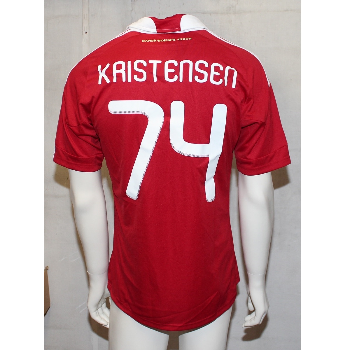 Denmark Home Jersey Wc 2010 Kristensen 74-