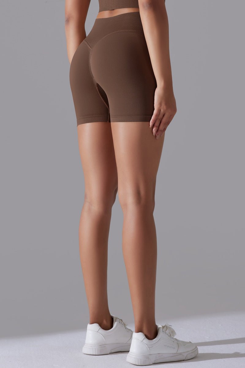 Enduranceflex Scrunch Shorts   Coffee Small   Coffee