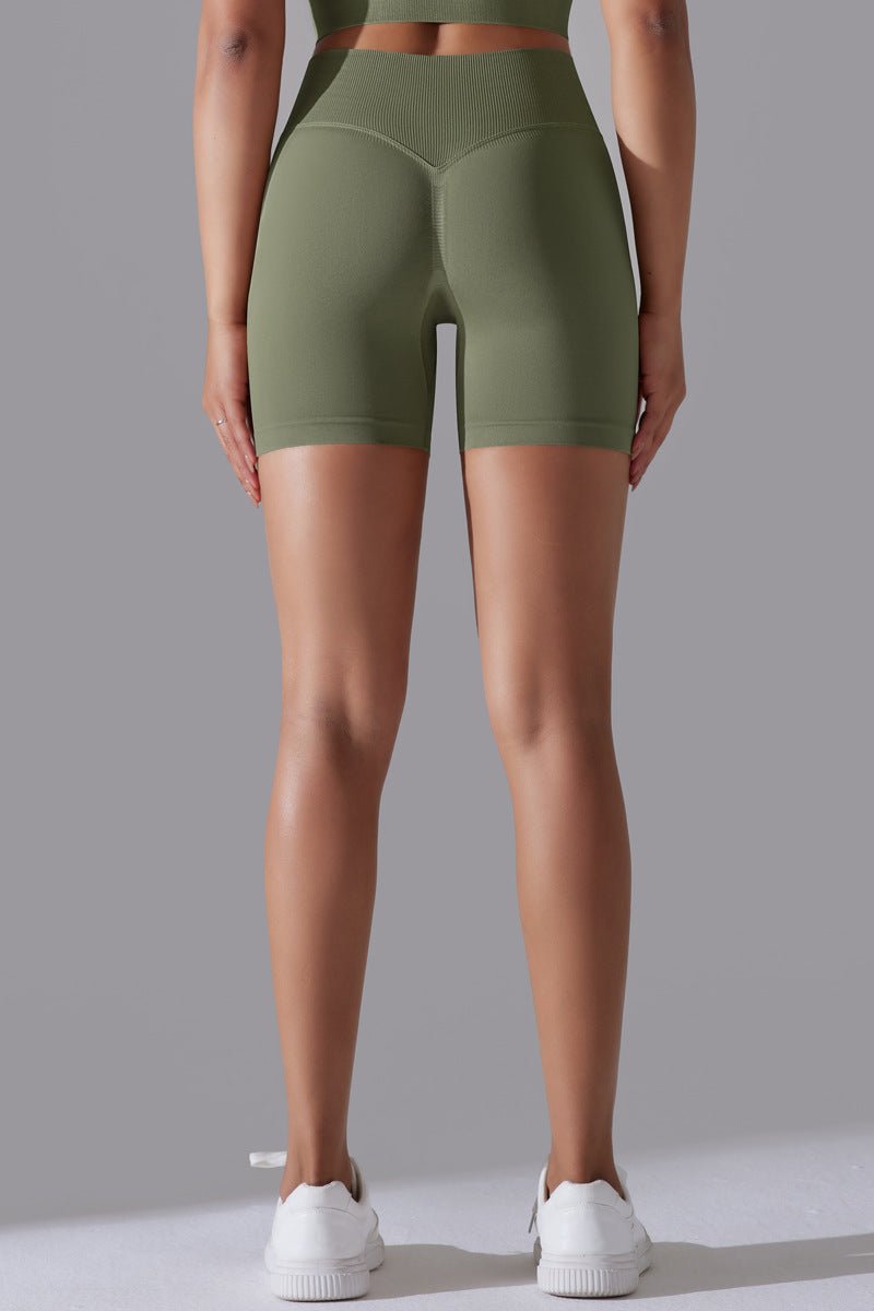 Enduranceflex Scrunch Shorts Olivegreen Small   Olivegreen