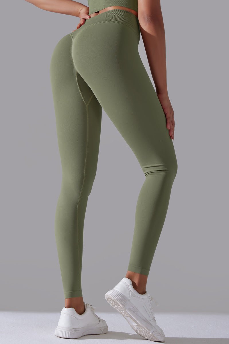 Enduranceflex Scrunch Tights Olivegreen Small   Olivegreen