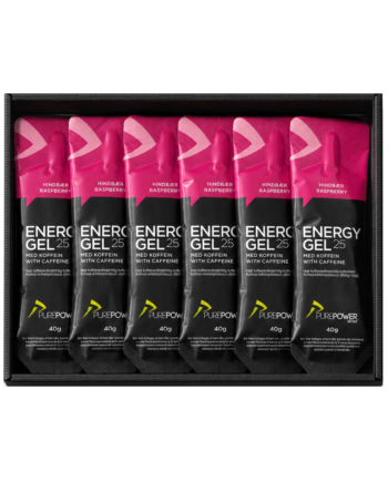 Energy Gel Koffein Hindbær 12   40