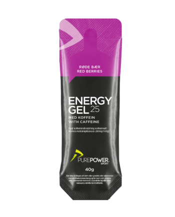 Energy Gel Koffein Røde Bær 40