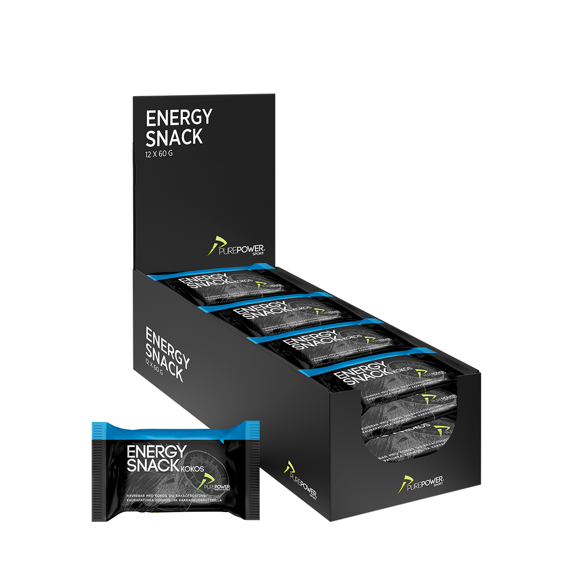 Energy Snack Kokos 12x60