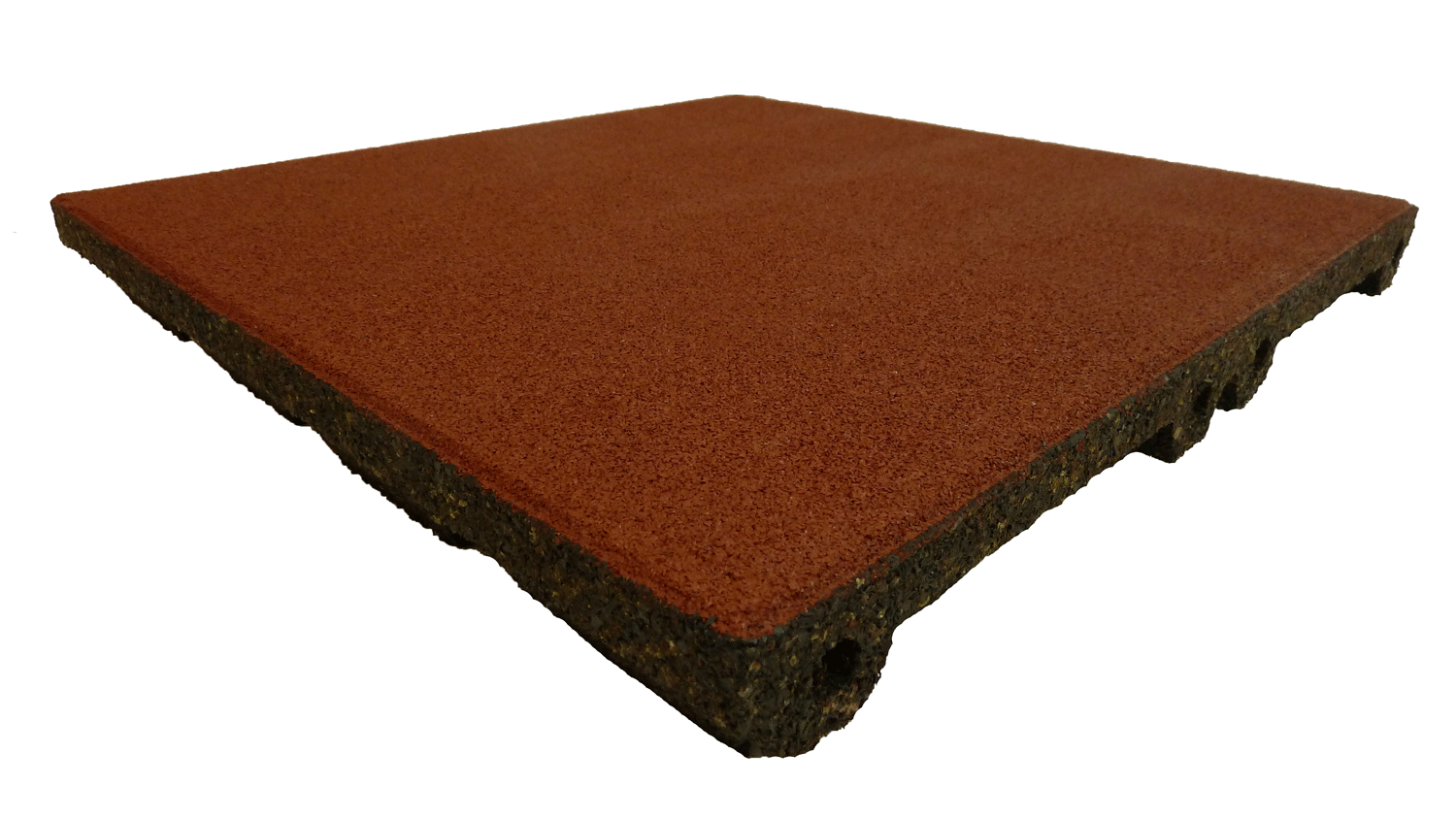 Ergofloor Ergoplay Impact Gummifliser   Faldunderlag 500x500x90 Mm Rød