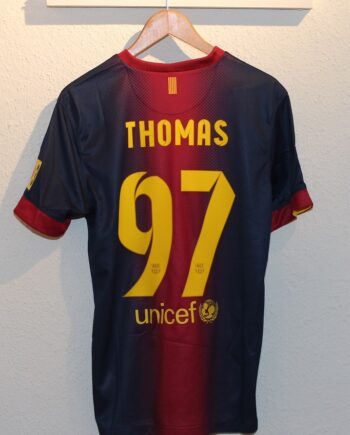 Fc Barcelona Home Jersey 2012 13 Thomas 97-