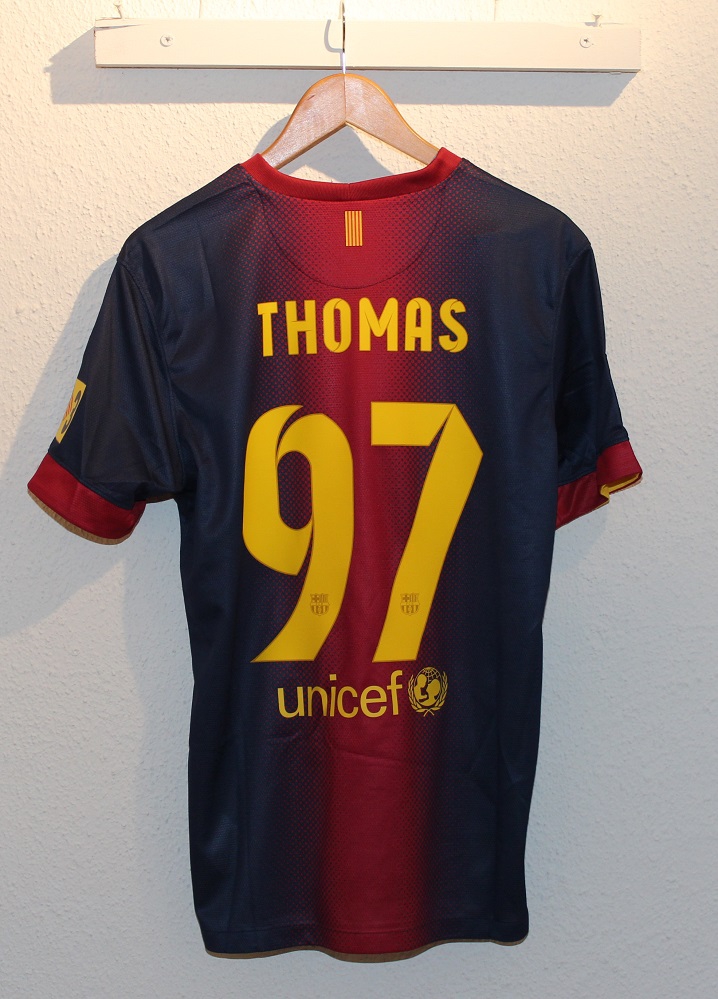 Fc Barcelona Home Jersey 2012 13 Thomas 97-