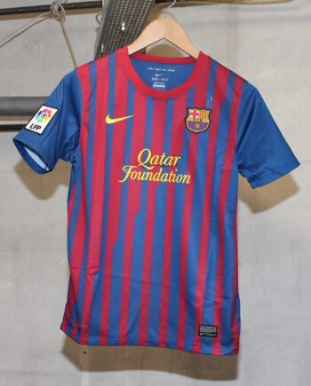 Fc Barcelona Home Jersey 2011 12 Youth Xavi  -yl   152-158 Old