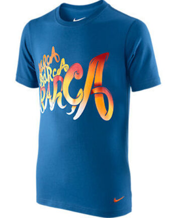 Fc Barcelona  -shirt Core 2011 12 Blå Børn-yxs   116-128
