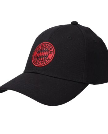 Fc Bayern Munchen Cap Black Red Logo-one-size